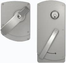 Schlage SL1/SK1 Ligature Resistant Trim, Keyed, Double Cylinder