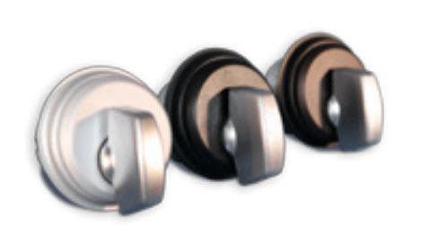 International Door Closers TZ-3001 Mortise Thumbturn Cylinder (Zinc) w/ Ring