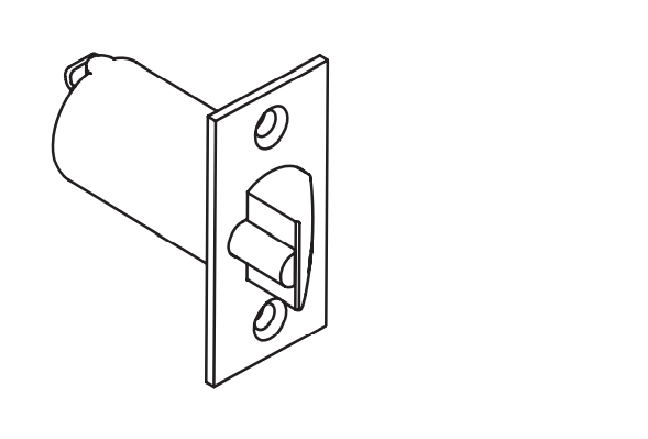 Falcon Q K Series Latch, 1-1/8" x 2-1/4"