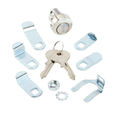 CCL 82011 Mailbox Lock, Multicam, Finish - Bright Nickel Plated