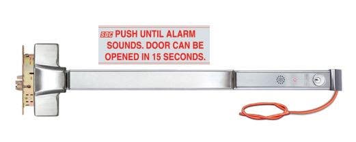 SDC S6300-101 Series All-In-One Delayed Egress Mortise Exit Device