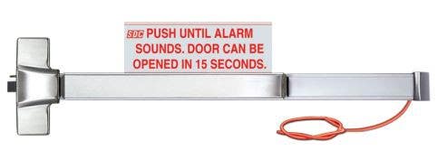 SDC S6000-DES Series Slave Delayed Egress Rim & Vertical Rod Exit Device