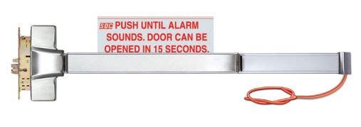 SDC S6300-DES Series Slave Delayed Egress Mortise Exit Device