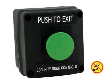 SDC EP499 Explosion Proof Exit Mushroom Switch, Momentary (MO), SPDT