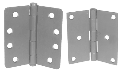 PBB RP21 Residential Plain Bearing Brass Hinge, Full Mortise