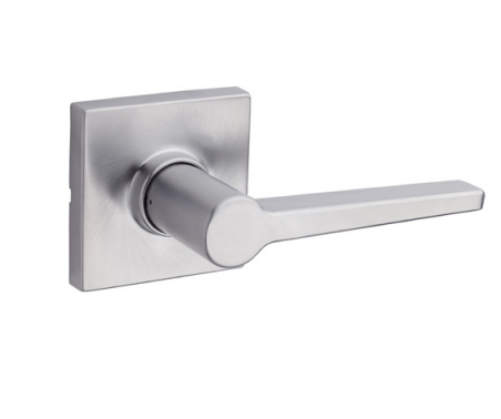 Kwikset DAL SQT Safelock Daylon Lever - Square Rose