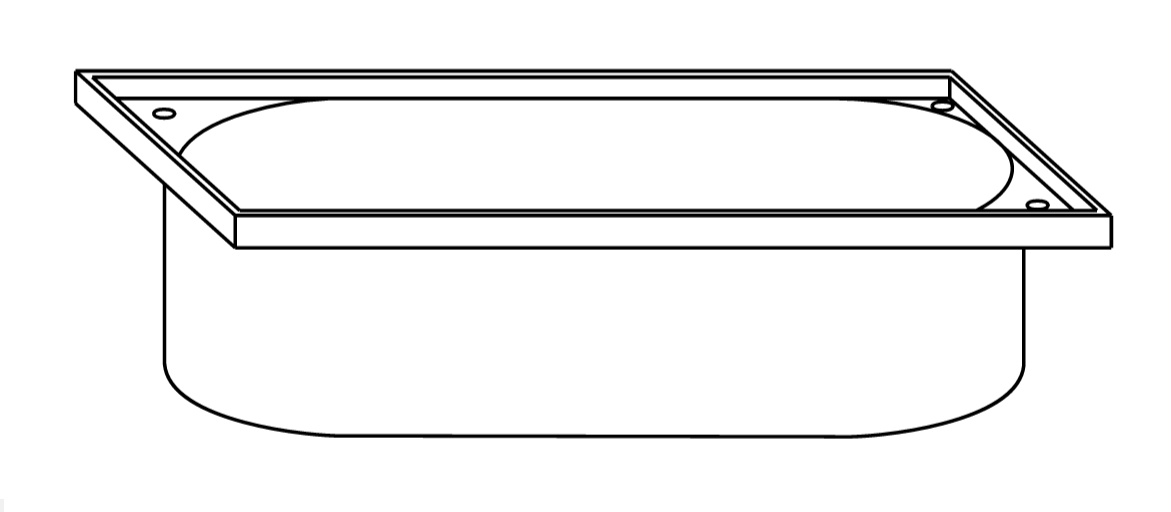 Rixson 403000 Cement Case Package For Extra Heavy Duty Closer
