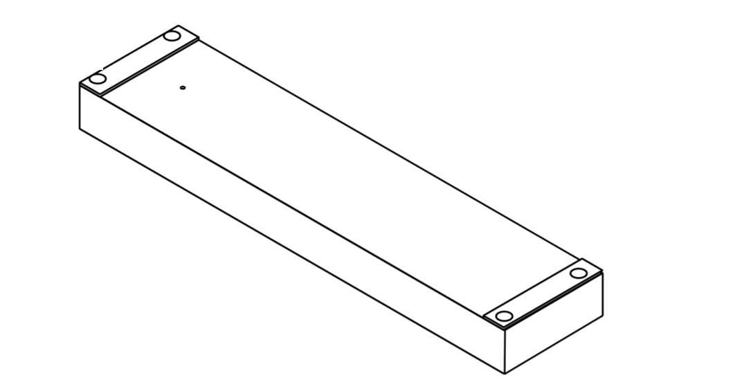 Rixson 608049PKG Mountain Bracket Offset Hung Overhead Concealed Closers