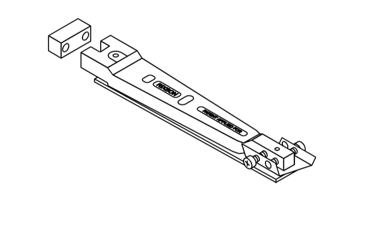 Rixson 6002021 Top Arm Package For MW608, W608, AW608