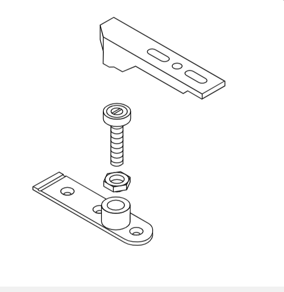 Rixson 608011A Bottom Pivot Package Center Hung For Overhead Concealed Closers