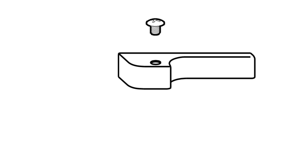 Rixson 73001 Model Q27/QT27 3/4" Offset Removable Arm