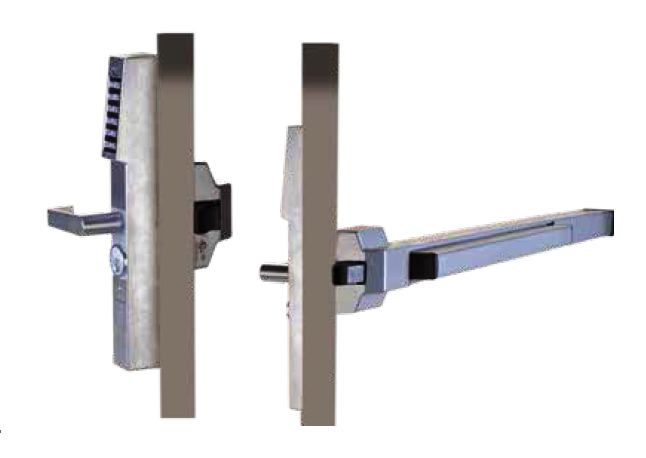 Alarm Lock DL1200ET Trilogy Narrow Stile Exit Lock