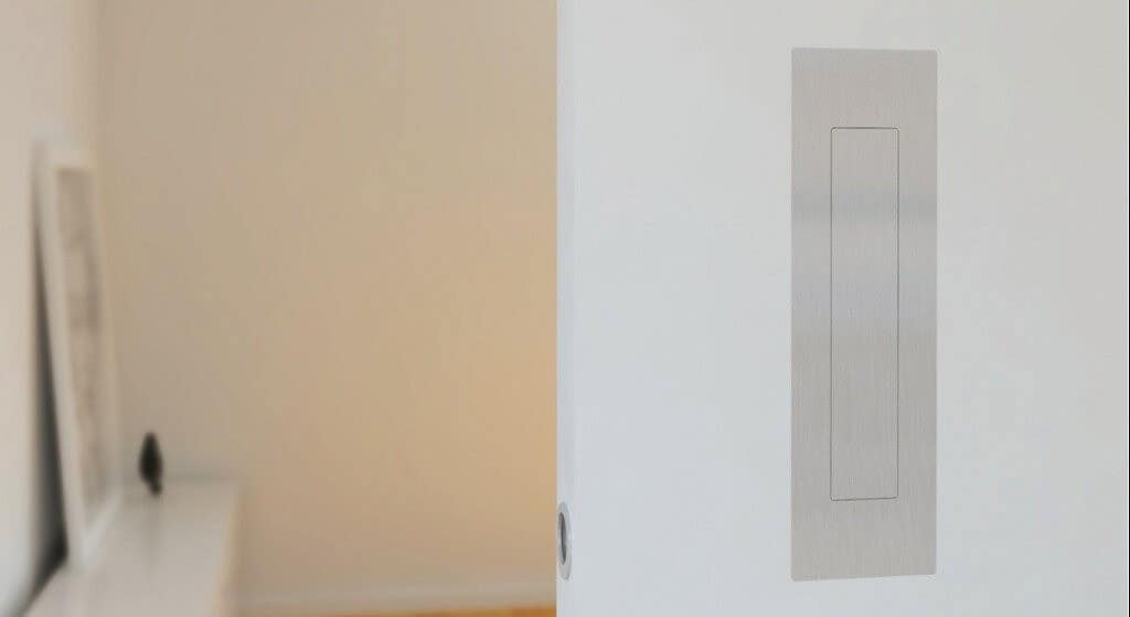 Sugatsune DSI-450 Sliding Door Recessed Pull (w/ Flush), Length-155 mm