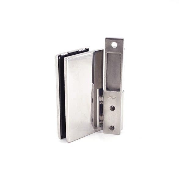 Sugatsune GH-G07 Gravity Hinge For Glass Door, Stainless Steel, Finish-Mirror