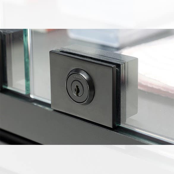 Sugatsune GS-GL20 Cabinet Glass Door Lock