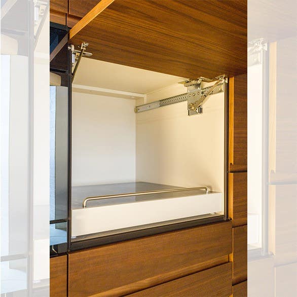 Sugatsune IF-360 Flipper Door Mechanism, Finish-Nickel