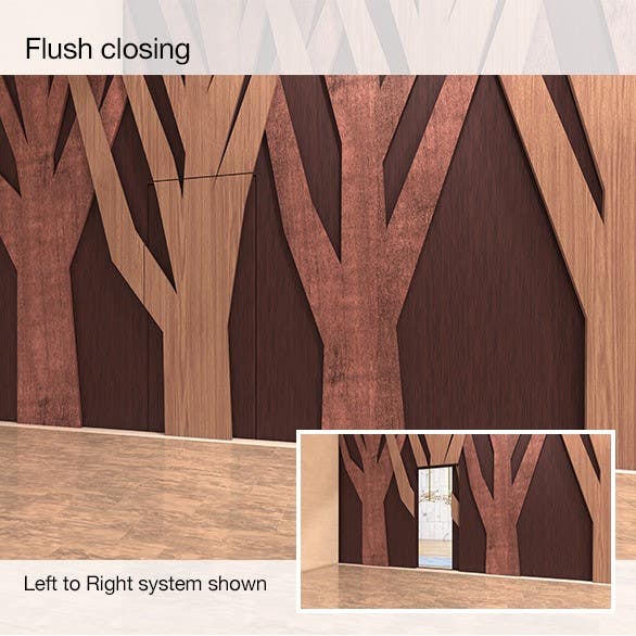 Sugatsune MFU1200 Flush Sliding Door System