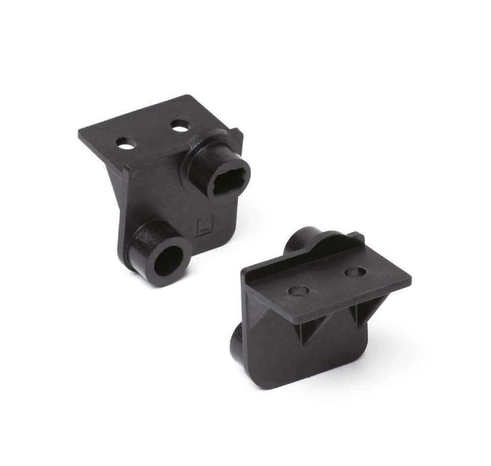 Sugatsune UKZ11-BL Bracket For Surface Mount, Finish-Black