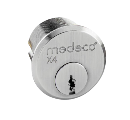 Medeco X4 33 SFIC With 1-1/2" Ext.Face Rim Assembly