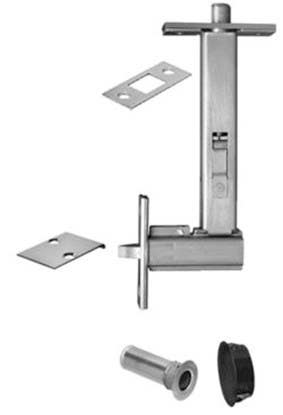 Rockwood 2960 Automatic Flush Bolt with Bottom Fire Bolt