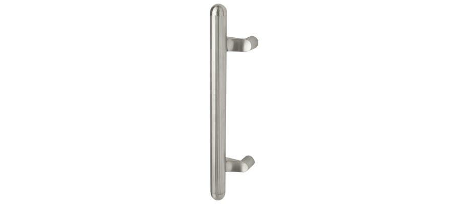 Rockwood RM378 Offset Pull- Fully Grooved Round Ends