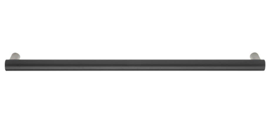 Rockwood RM39 Black Push Bars- Flat Ends, up to 36" Center to Center