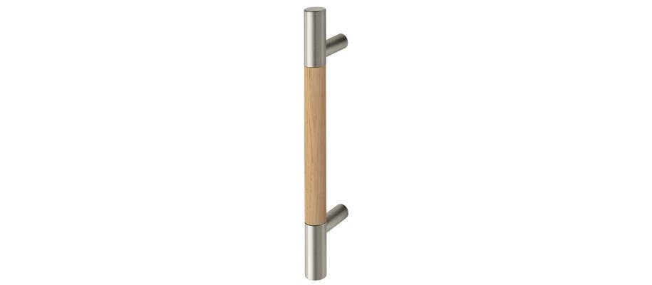 Rockwood RM40 ArborMet - Wood Grip Straight Pull- Flat Ends