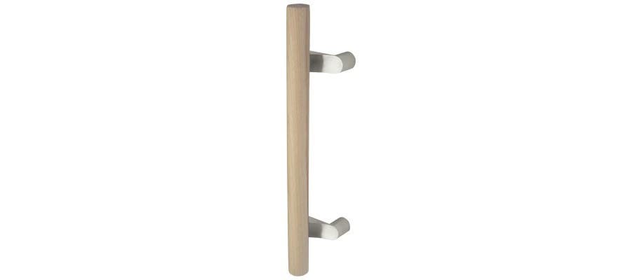 Rockwood RM41 ArborTek - Wood Grip Offset Pull - Flat Ends