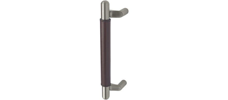 Rockwood RM6190 Upholstery Leather Long Offset Pull- Round Ends