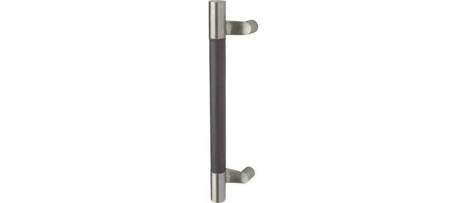 Rockwood RM6330 Flush Leather Offset Pull- Flat Ends