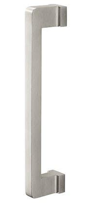 Rockwood RM7960 GeoMetek - Narrow Profile Straight Rectangular End Stepped Post Cast Pull,  CTC - 12"