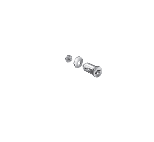 CompX C8764-KA-26 National Cooler Handle Replacement Plug for Early Model N.L. 59-1105 Handle, Keyed Alike