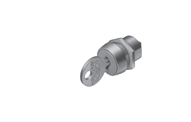CompX C17256TNH Chicago, Special Purpose Six Disc Tumbler Metal Door & Drawer Lock, Cylinder Length - 11/16"