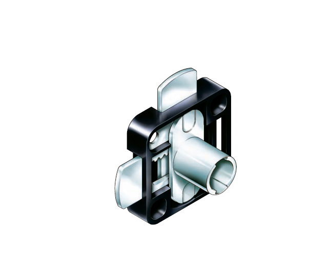 CompX C250CB Timberline, Double Door Lock, Surface Mounted Lock For Locking Two Adjacent Doors