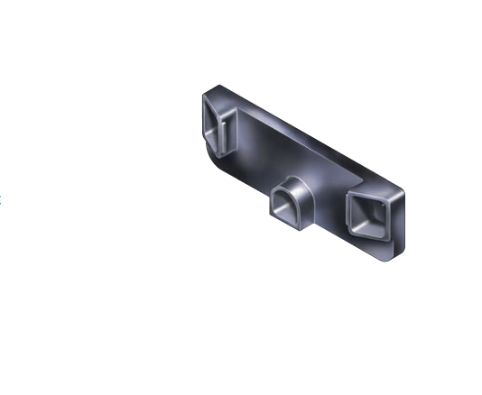 CompX C410DC-19 Timberline, Narrow Drawer Clip For 1/2" Slides, Use With Anti-Tip System 400