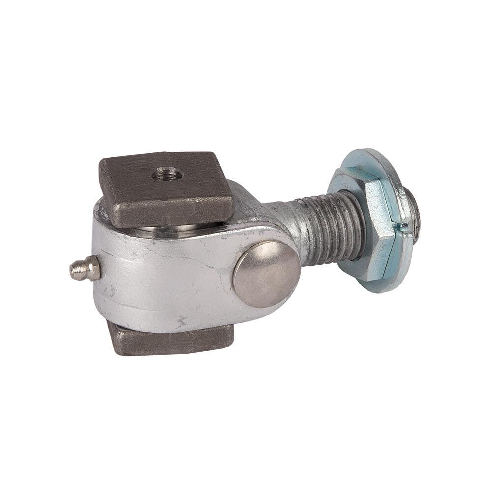 Locinox G-ORNA-LR Ornamental Hinge Set, Black Steel Welding Base