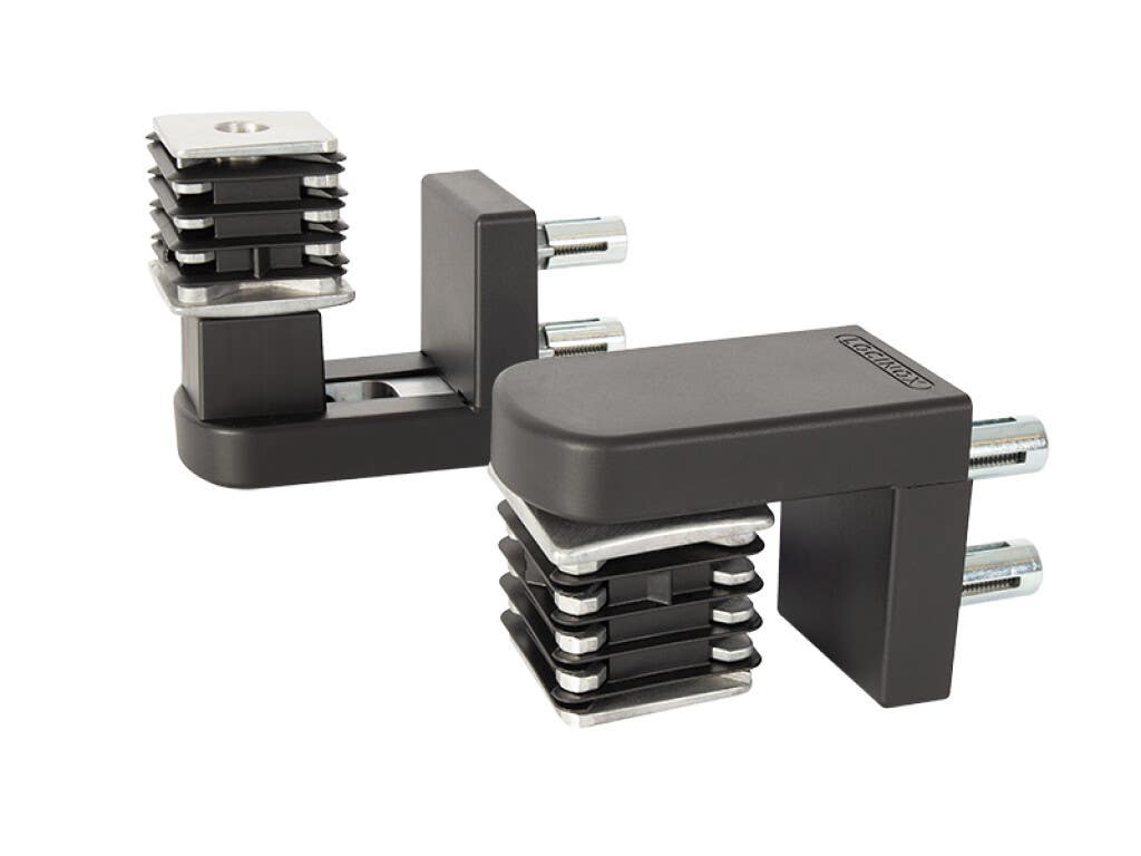 Locinox NOSEHINGE-I-50 Compact, 2-Way 90 Degree Hinge Interchangeable w/ Interio Gate Closer