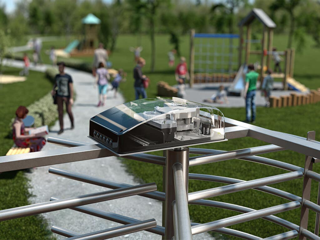 Locinox TTEC-BMS-FO1-FC1-DM-ZCL Modular Electro-Mechanical Control Unit For Turnstiles