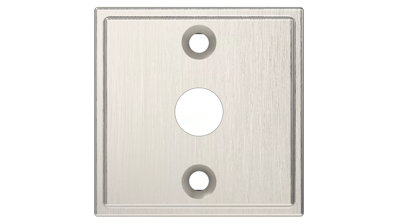 Baldwin Estate 0424 Emergency Release Trim & Key Backplate