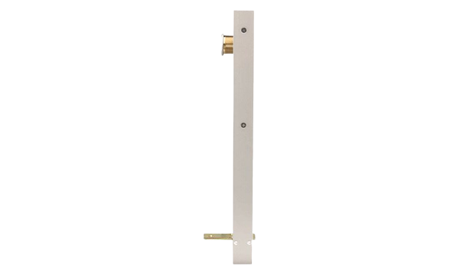 Adams Rite 1877 Cylinder Operated Flushbolt for Wooden Doors ( 1-1/4" Backset)