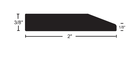 NGP 813 Heavy Duty Aluminum Transition Strip