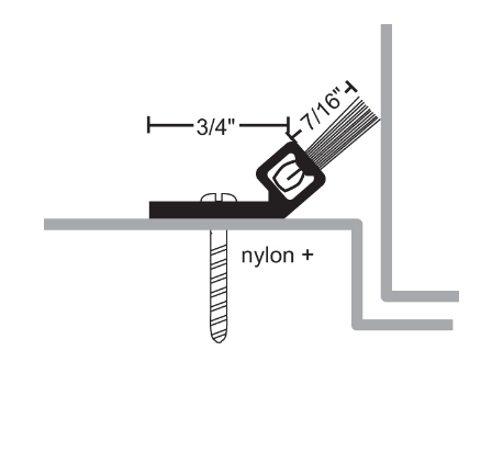 NGP 9000 High Temperature Nylon Brush Plus Perimeter Seal