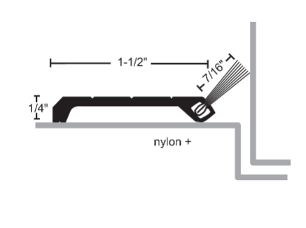 NGP 9706E Perimeter Seal Compatible w/ Parallel Arm Closers