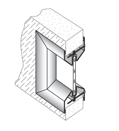 NGP LoPro-WG-DIA-G-118 Low Profile Lite Kit w/ 1/4" Regular Wired Glass & Glazing Tape