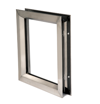 NGP L-CVFM-316SS-SP Stainless Steel Lite Kit For Variable Door & Glass Thickness