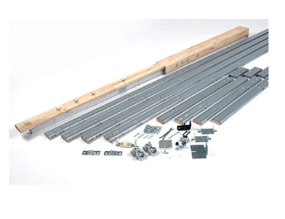 NGP SLAL-250-PDKIT Aluminum Pocket Door Frame Kit set, Top Mount Track System