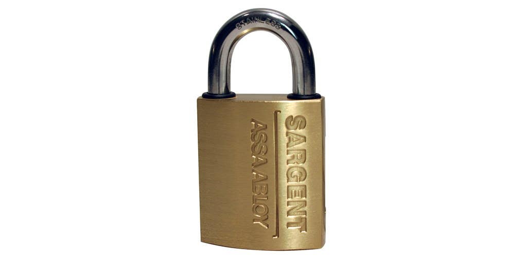 Sargent 758 Key Retaining Padlock