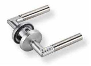 Mul-T-Lock PLK-CODELAT Code Handle Lever Latch, Satin Chrome