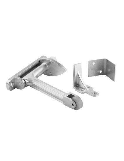 ABH Hardware 3790 Gravity Coordinator, 7” Arm, Satin Stainless Steel