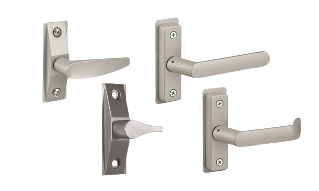 Adams Rite 4568/4569 Series Eurostyle Deadlatch Handles for 4300, 4500, 4900 Deadlatches